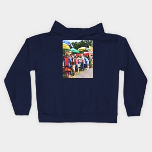 Food Carts at the Fair Kids Hoodie